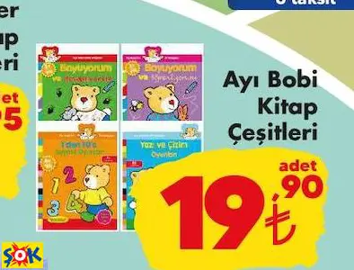 AYI BOBİ KİTAP ÇEŞİTLERİ